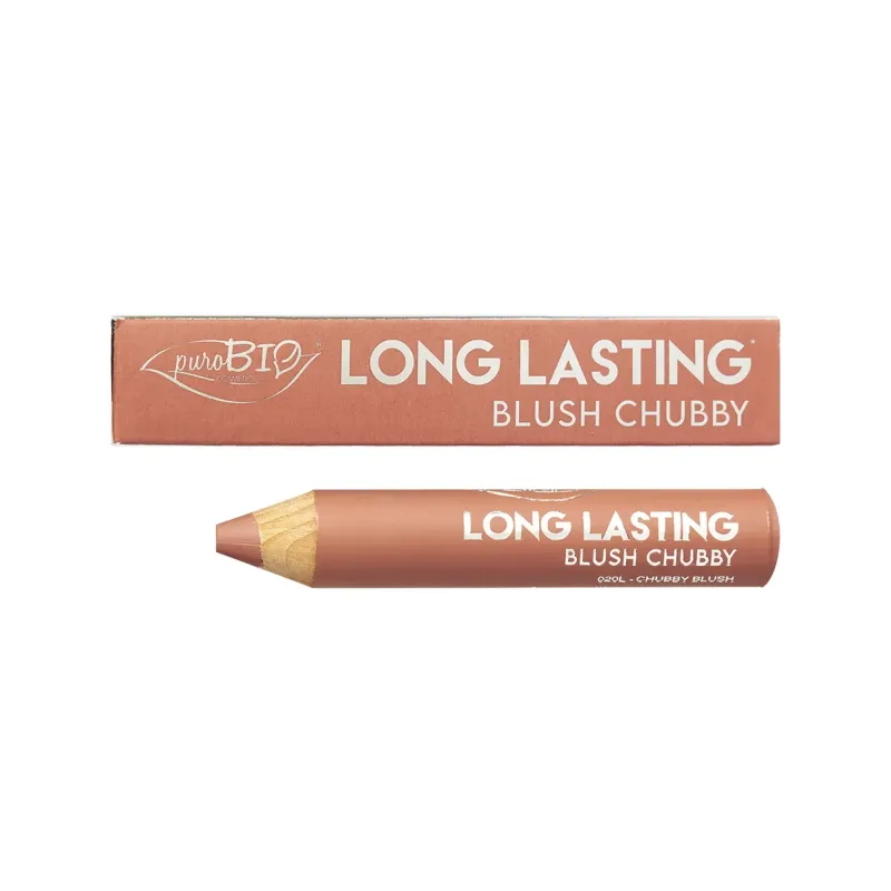 Blush chubby Long Lasting 20 Pesca - PuroBio Cosmetics
