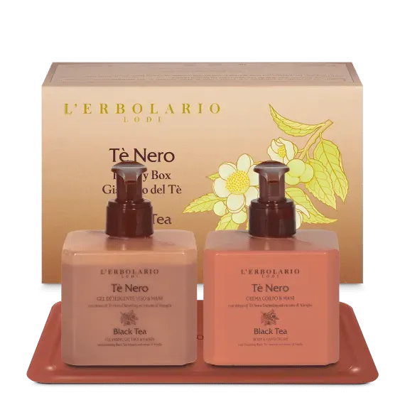 Beauty box Giardino del tè Tè nero - L'erbolario