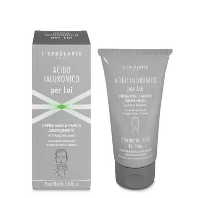 Crema mani Acido Ialuronico per lui - L'Erbolario