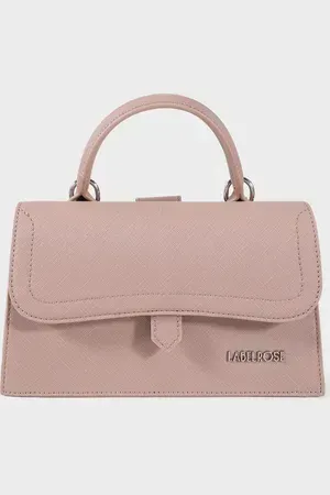 Borsa a mano PAIGE SAFFIANO Blush - LabelRose