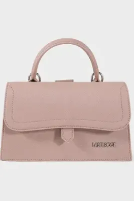 Borsa a mano PAIGE SAFFIANO Blush - LabelRose