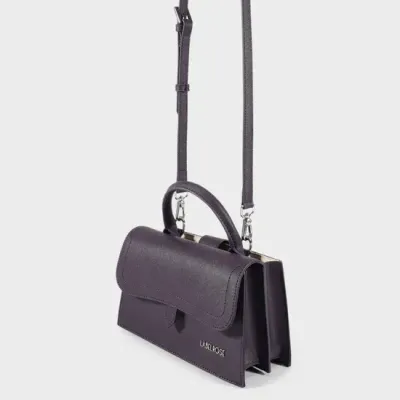 Borsa a mano PAIGE SAFFIANO Nero - LabelRose