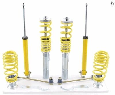FK Härteverstellbares Gewindefahrwerk VW Golf 5 1K 2003-2008 mit 55mm Federbein