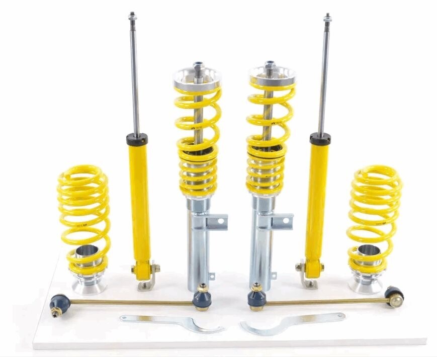 FK Edelstahl Gewindefahrwerk VW Golf 6 1K ab 2008 mit 50mm Federbein