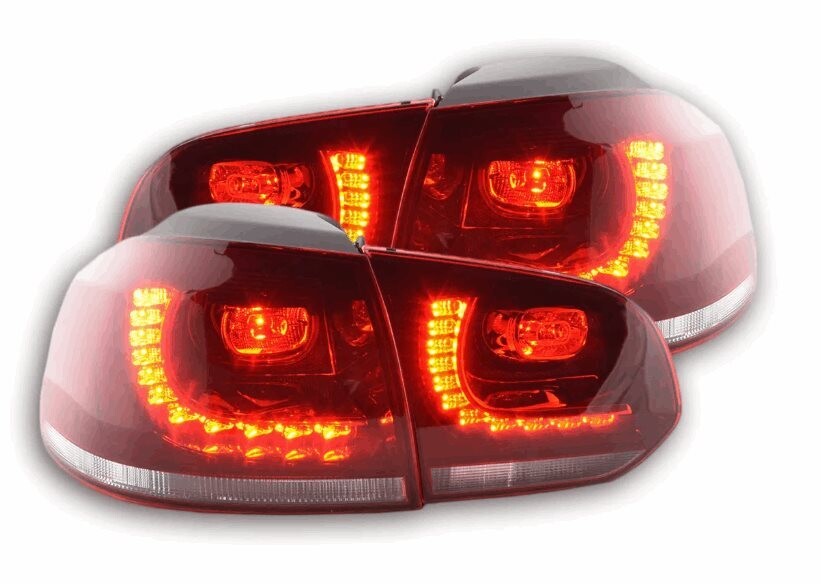LED Rückleuchten Set VW Golf 6 Typ 1K 2008-2012 rot/klar GTI-Look