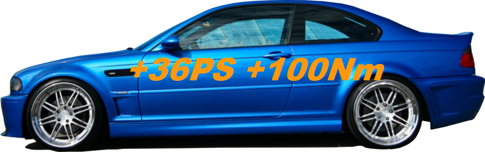 Kennfeldoptimierung BMW E46 330D 184PS