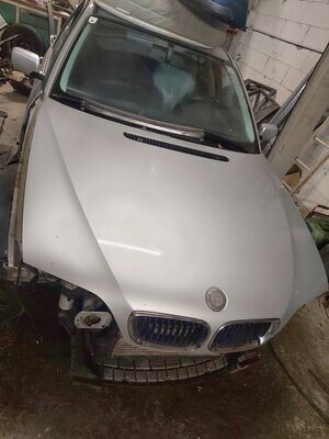 Motorhaube BMW E46 Facelift silber