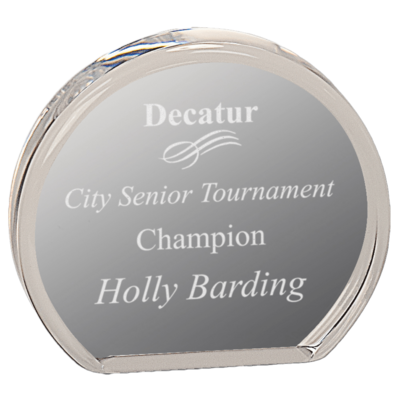 Beveled Round Acrylic Award Beveled Round Acrylic Award