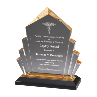 Arrow Impress Acrylic (Gold) Arrow Impress Acrylic (Gold)