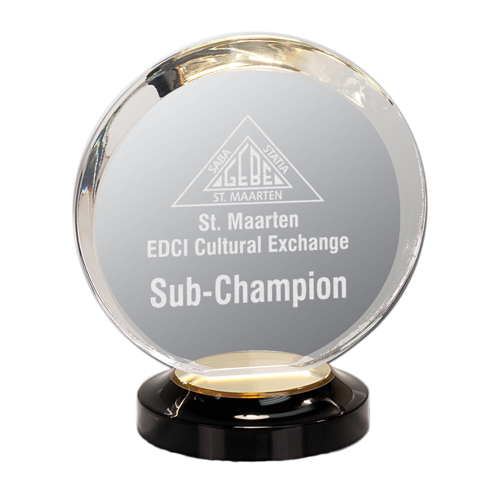 Halo Acrylic Award (Gold)