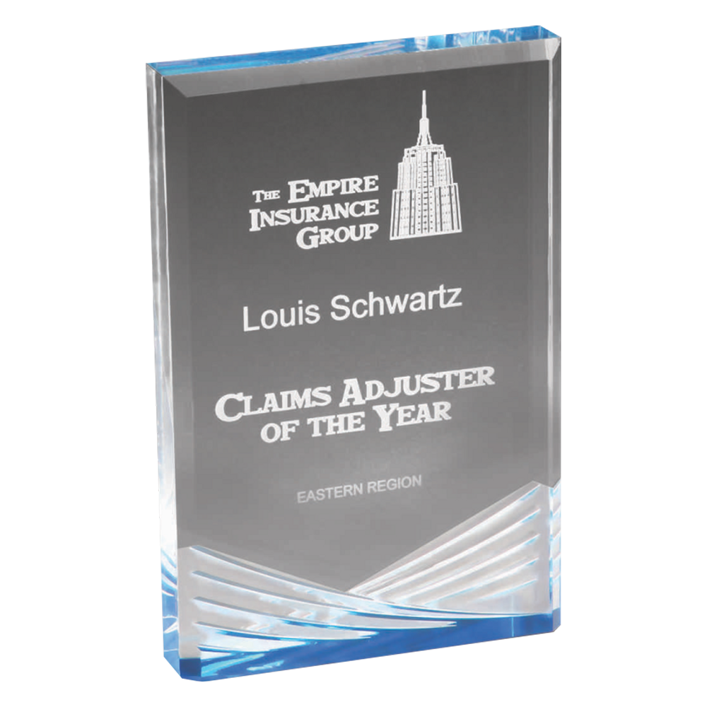 Inspire Acrylic Award (Blue)