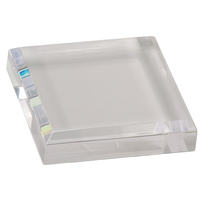 Paperweight (Clear) Acrylic 3" x 3"