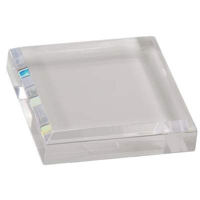 Paperweight (Clear) Acrylic 3 Paperweight (Clear) Acrylic 3" x 3"