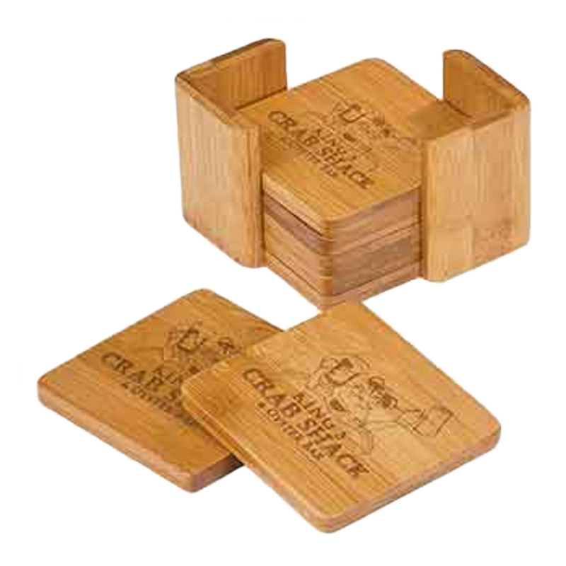 Bamboo 6-Coaster Set