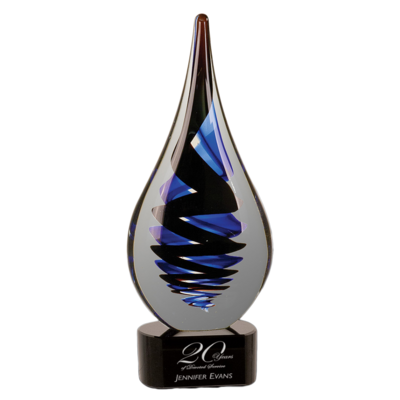 Black Twist Rain Drop Black Twist Rain Drop