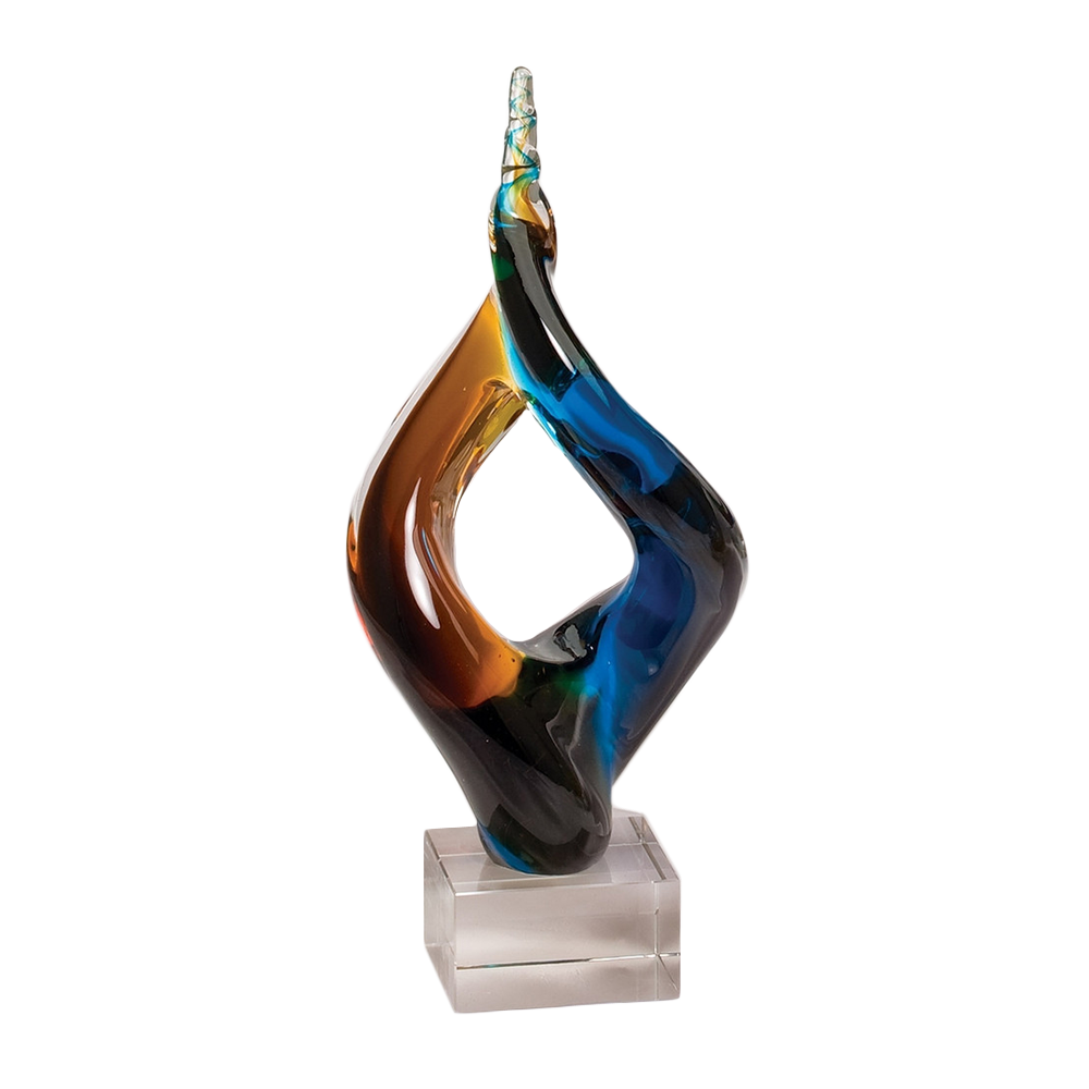 Blue and Brown Twist