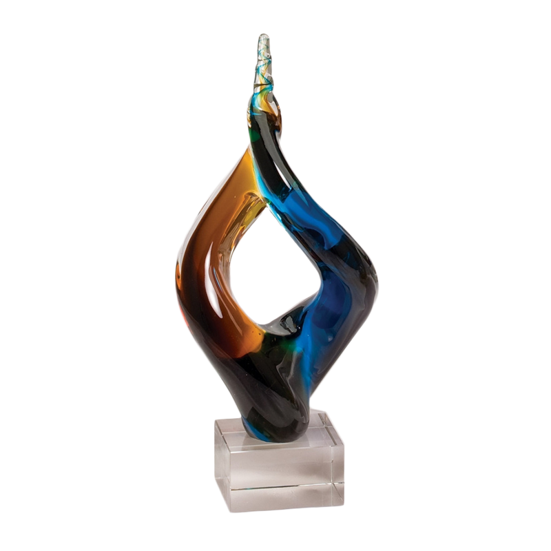 Blue and Brown Twist