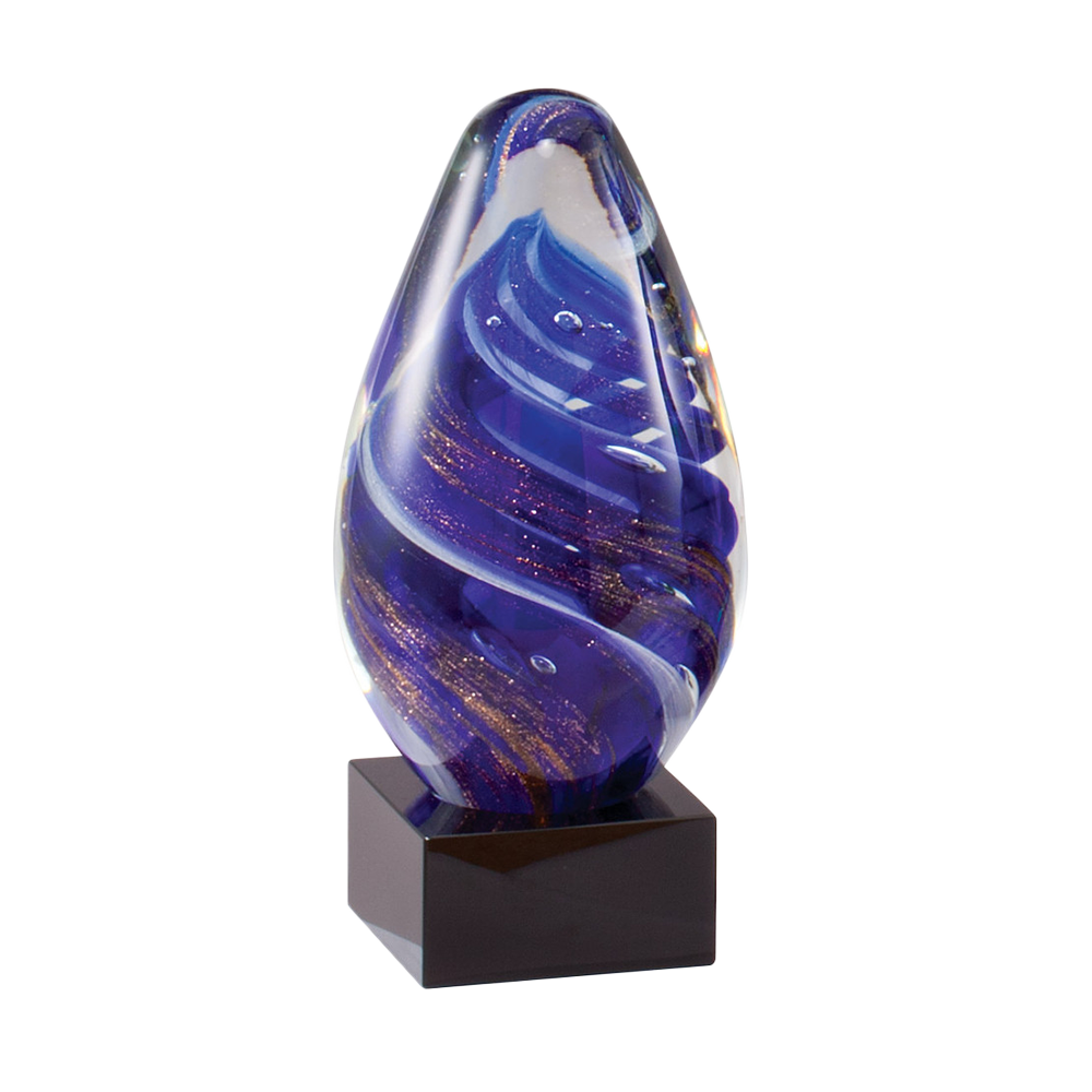 Blue and Brown Swirl