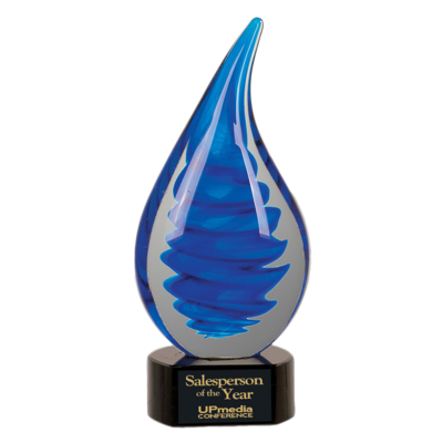 Blue Twist Rain Drop Blue Twist Rain Drop