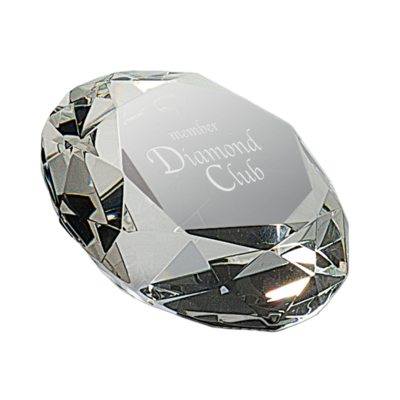 Crystal Diamond Paperweight Crystal Diamond Paperweight