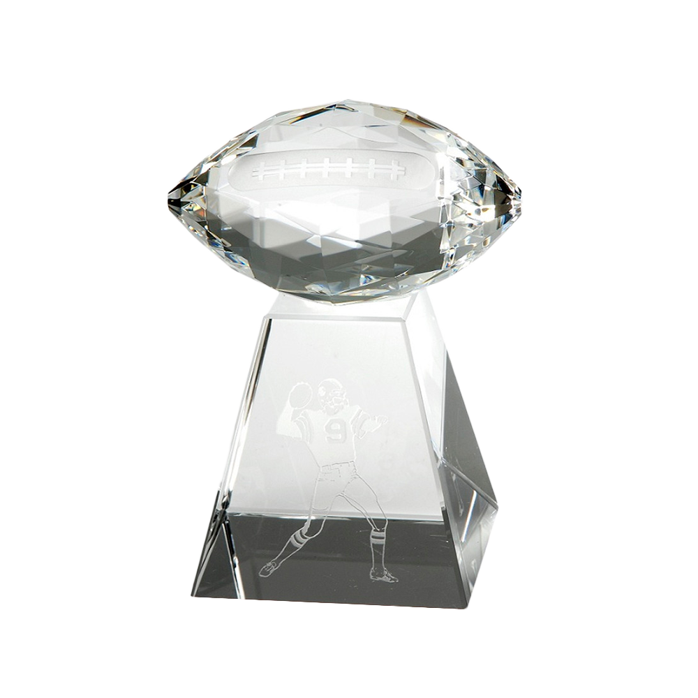 Crystal Faceted Football
