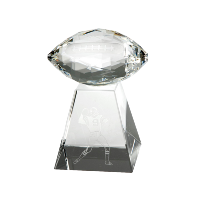 Crystal Faceted Football