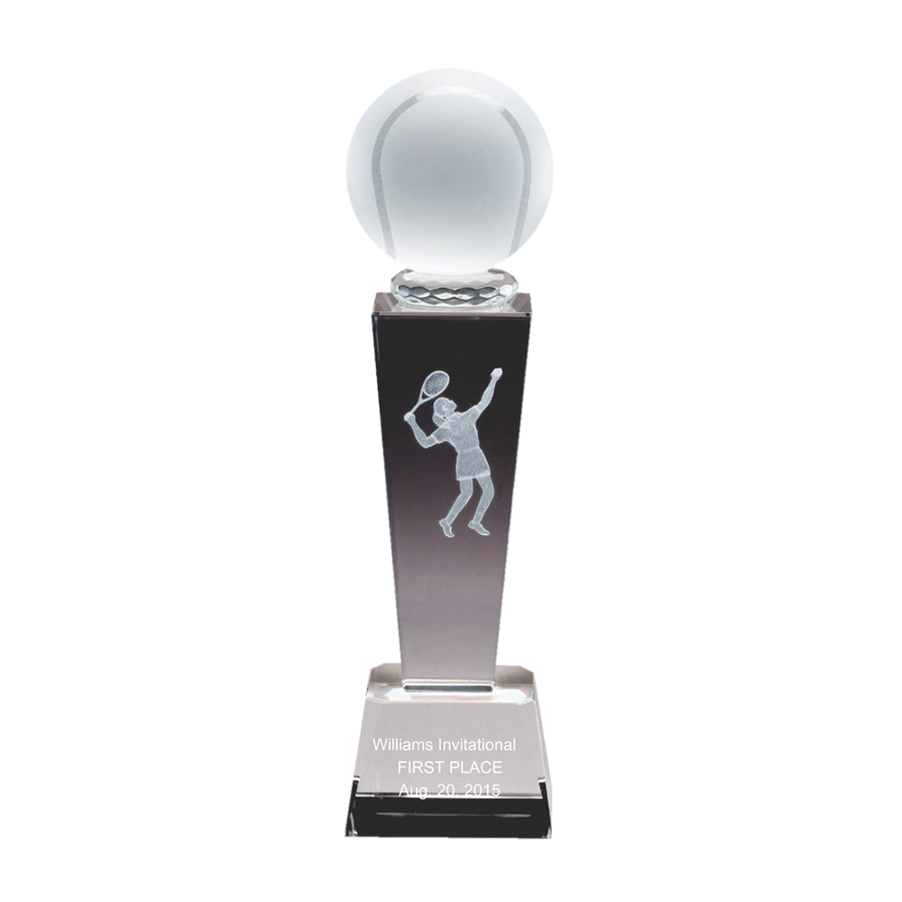 Crystal Female Tennis Player