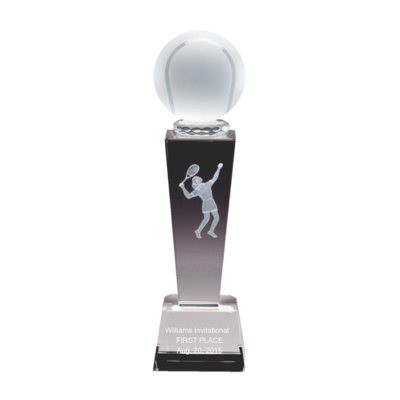 Crystal Female Tennis Player