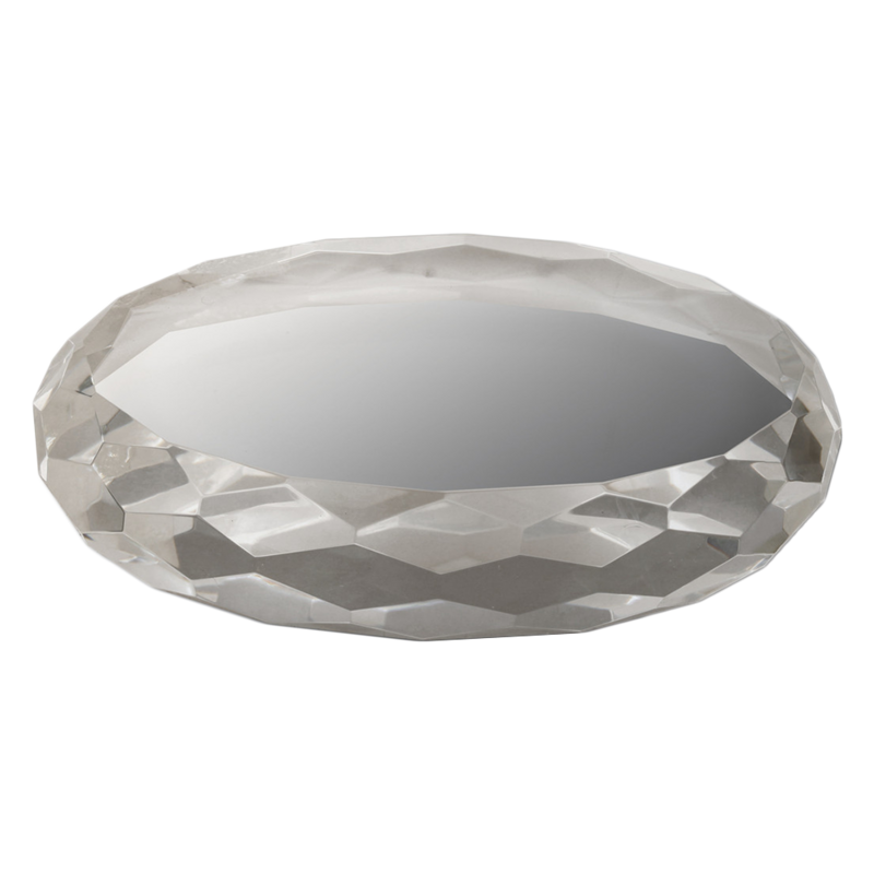 Crystal Oval Paperweight