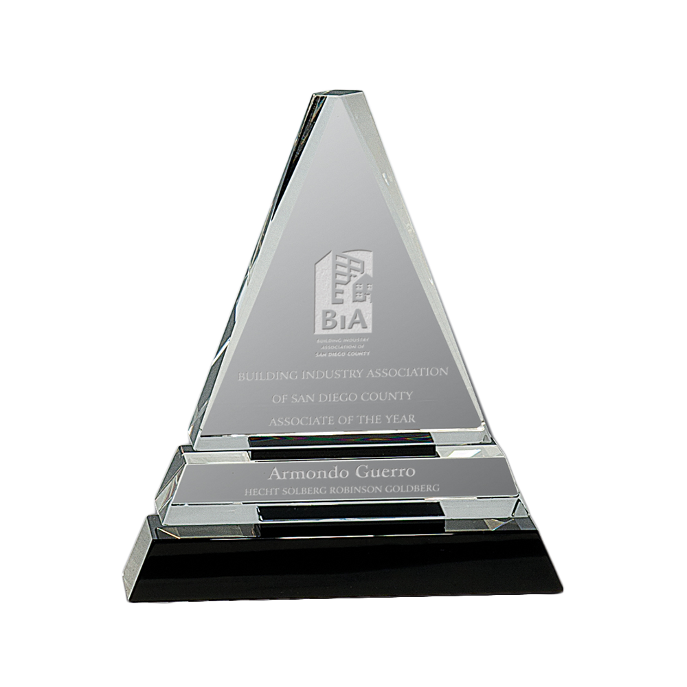 Crystal Split Triangle Award