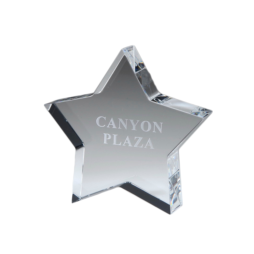 Crystal Star Paperweight