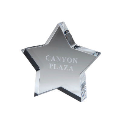 Crystal Star Paperweight Crystal Star Paperweight
