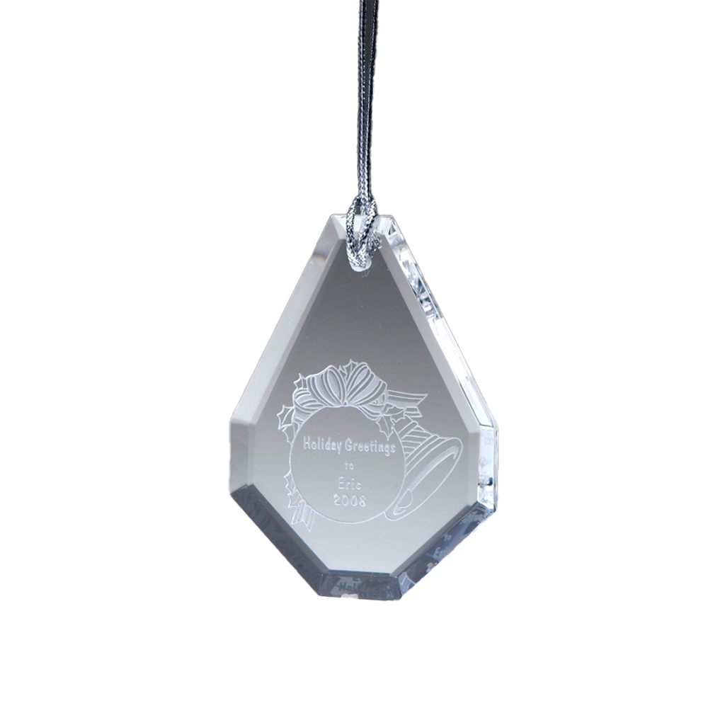 Crystal Teardrop Ornament