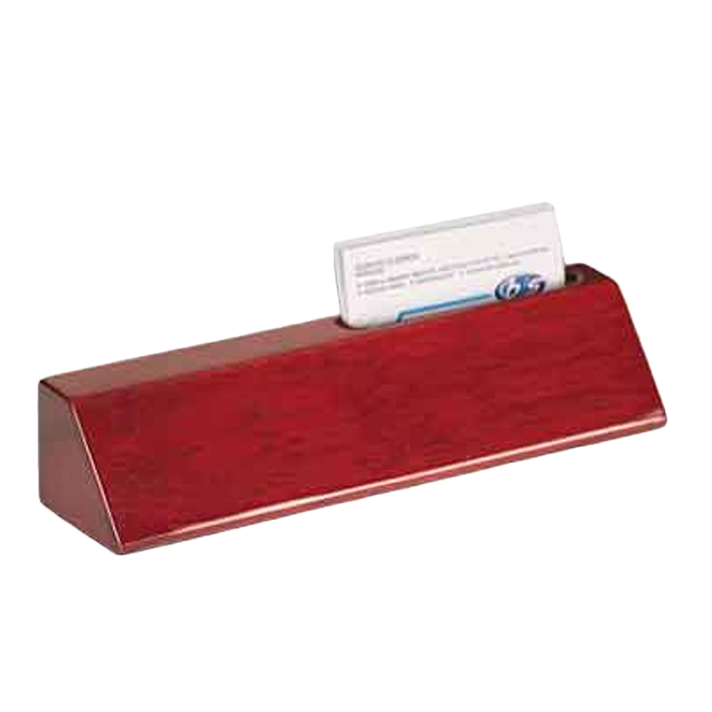 Desk Wedge With Card Holder