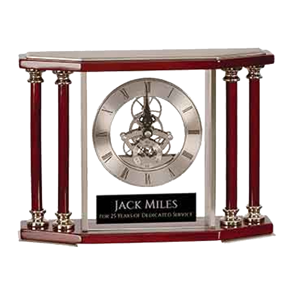 Executive 4 Pillar Clock