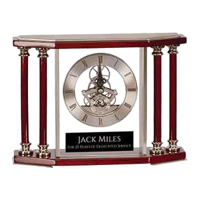Executive 4 Pillar Clock