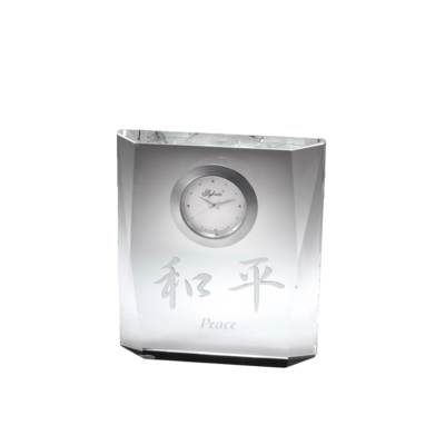 Faceted Desktop Clock