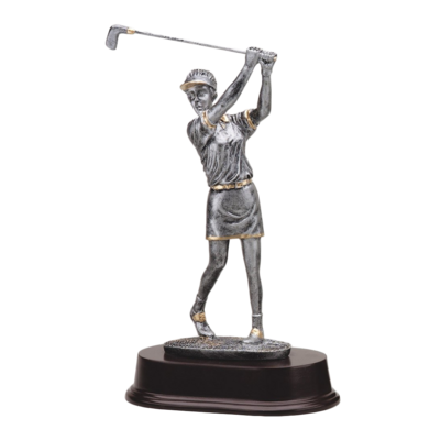 Resin Golfer Statue (Female) Resin Golfer Statue (Female)