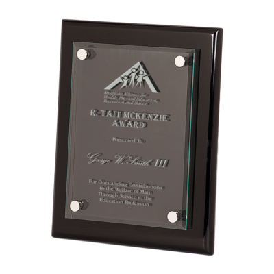 Floating Glass Plaque (Black Piano) Floating Glass Plaque (Black Piano)