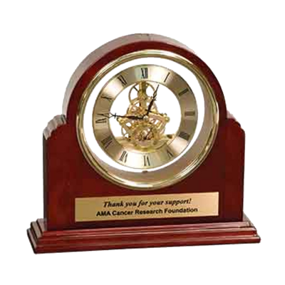 Grand Piano Step-Arch Clock