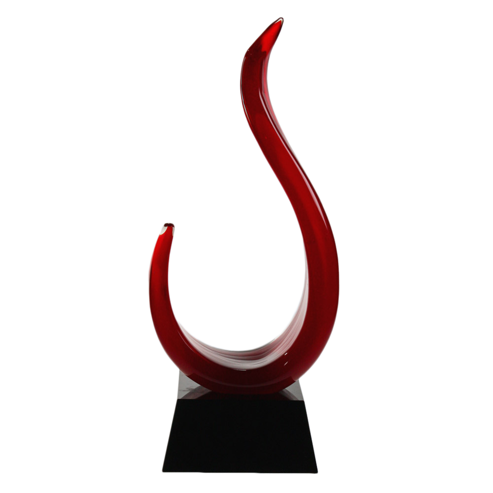 Jay Art Glass (Red)