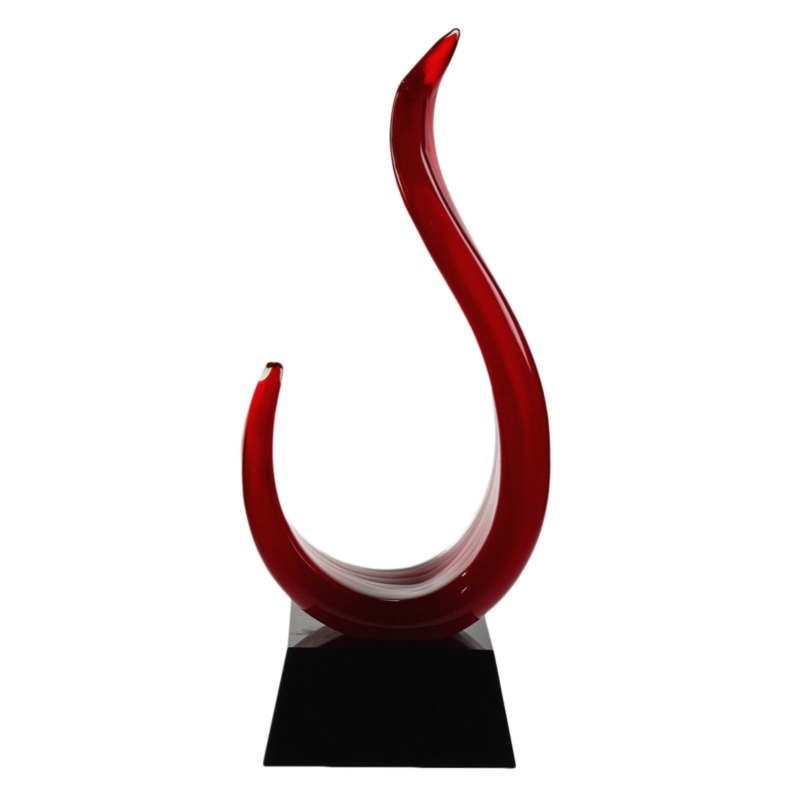 Jay Art Glass (Red)