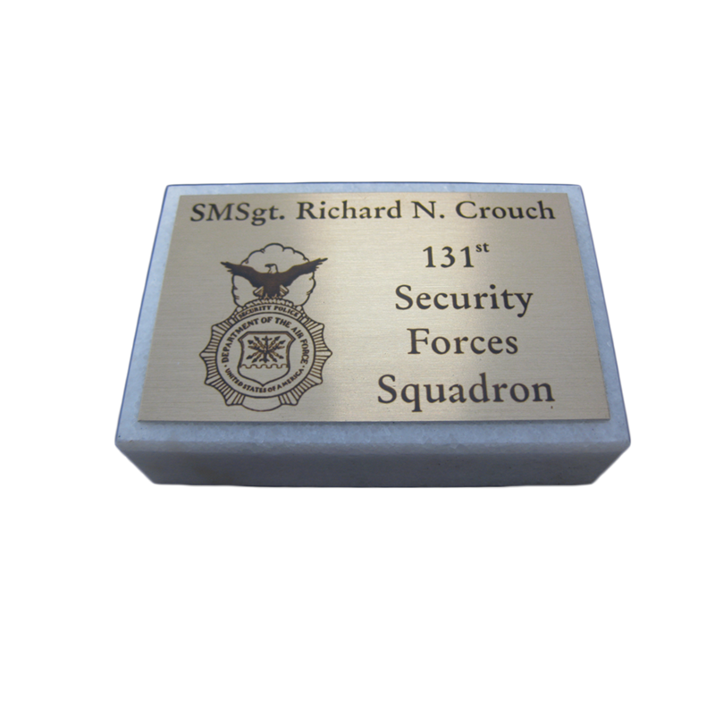 Marble Paperweight (White Marble)