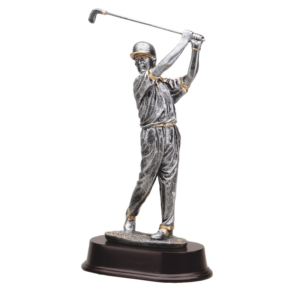 Resin Golfer Statue (Male)