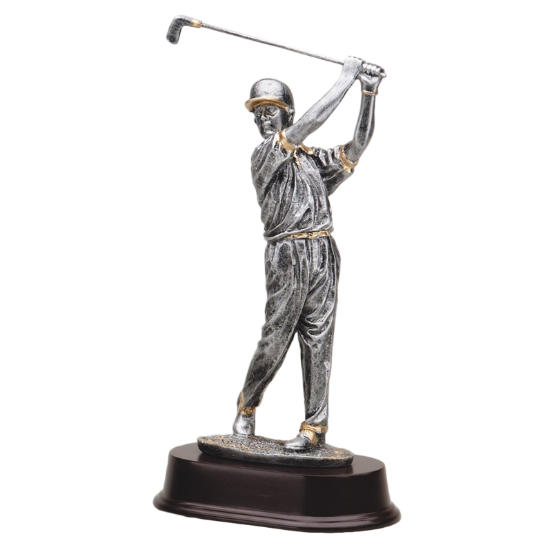 Resin Golfer Statue (Male)