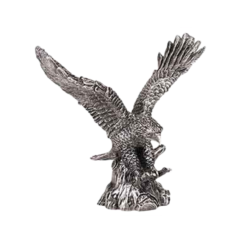 Metallic Silver Eagle Resin