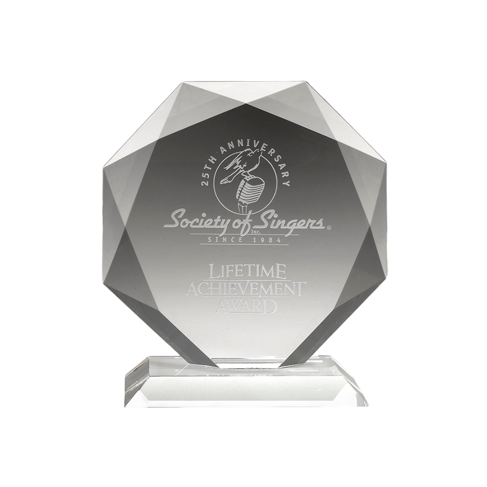 Optic Crystal Diamond Award