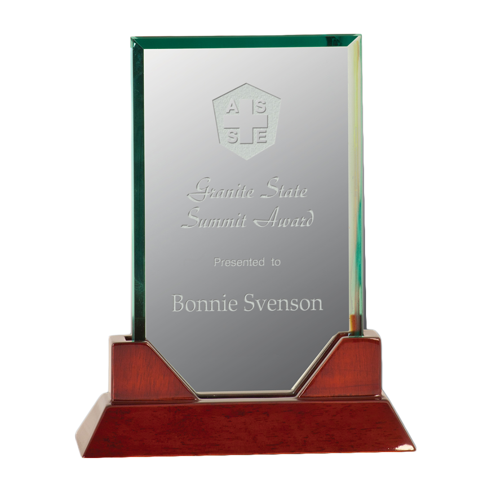 Prestige Jade Rectangle Award