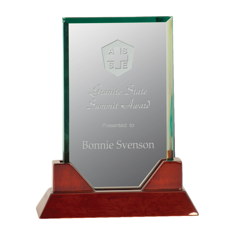 Prestige Jade Rectangle Award