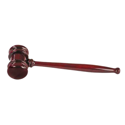 Rosewood Piano Finish Gavel